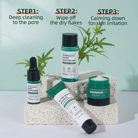 Tea Tree & Salicylic Acid Facial Care Set