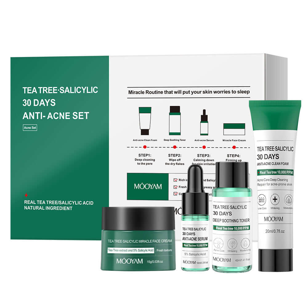 Tea Tree & Salicylic Acid Facial Care Set