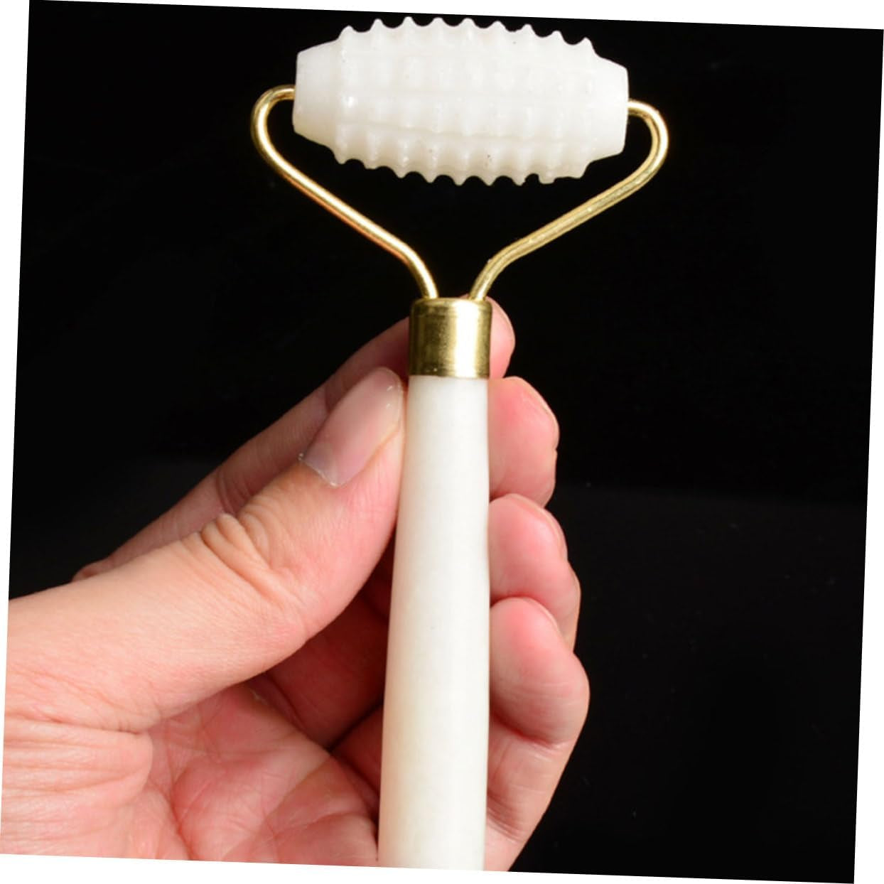 Portable Jade Facial Massage Roller Set for a Relaxing At-Home Skincare Routine