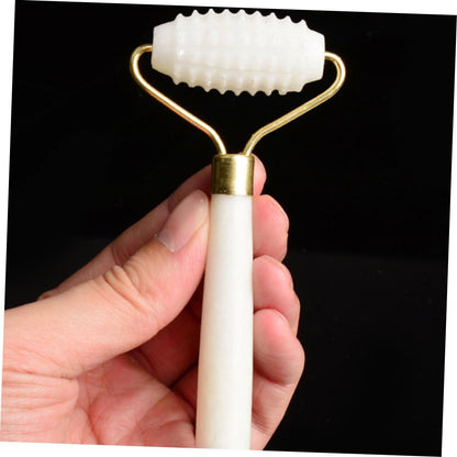 Portable Jade Facial Massage Roller Set for a Relaxing At-Home Skincare Routine