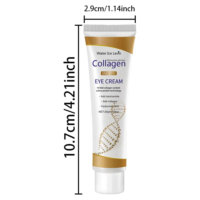 Collagen Eye Cream for Dark Circles and Puffiness - Firming and Moisturizing Eye Care Solution