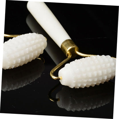 Portable Jade Facial Massage Roller Set for a Relaxing At-Home Skincare Routine