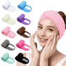Adjustable Velcro Skincare Headband