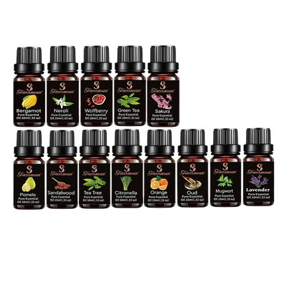 Pure Plant Essential Oils for Aromatherapy and Skincare